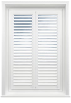 Sierra, Ice White - Perfect Fit Shutter Blind